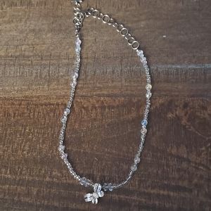 Handmade butterfly necklace